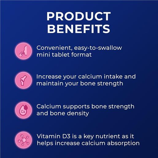 Ostelin Calcium & Vitamin D3 Chewable Tablets 120