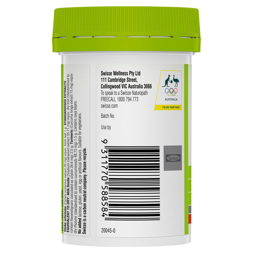 Swisse Ultiboost Liver Detox 60 Tablets