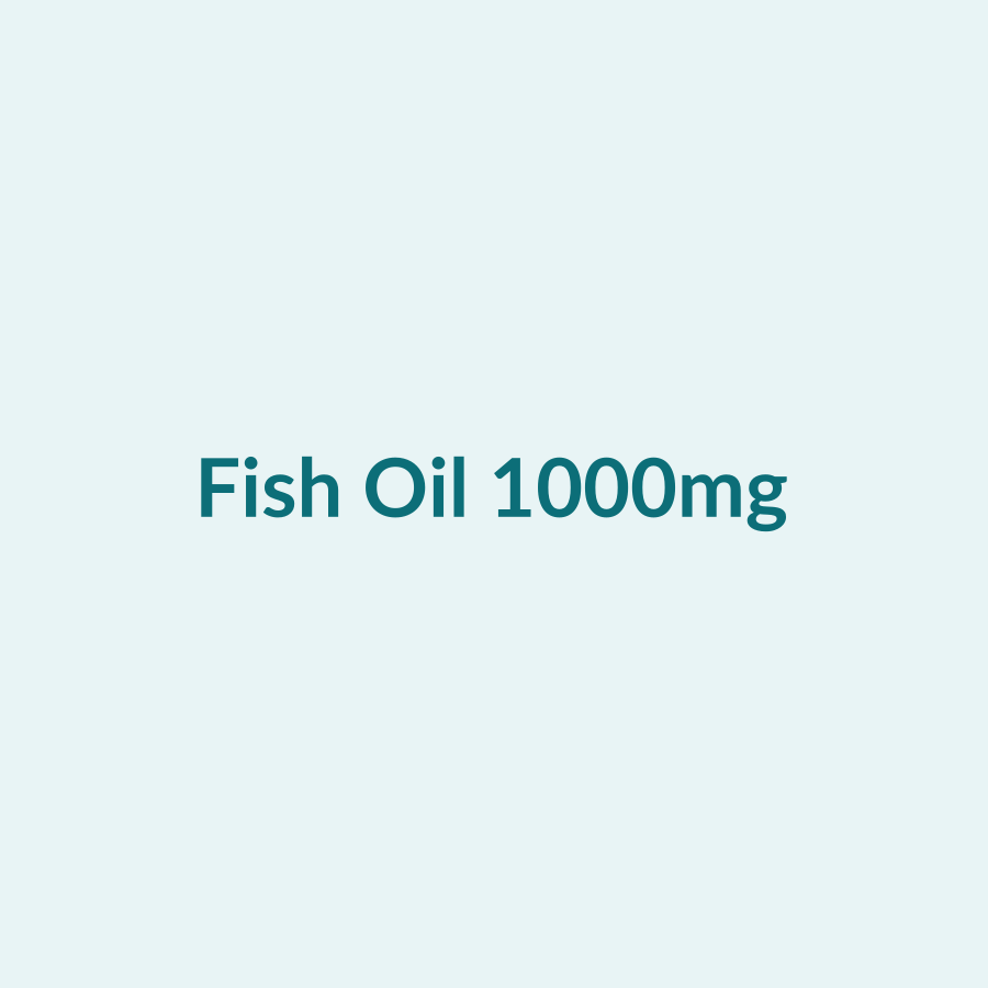 Fish Oil 1000mg — 200 Capsules